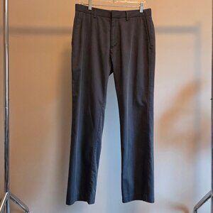 Banana Republic Men's 31x31 Grey Non Iron Tailored Slim Fit Grey Dress Pants